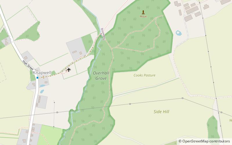 Overhall Grove location map