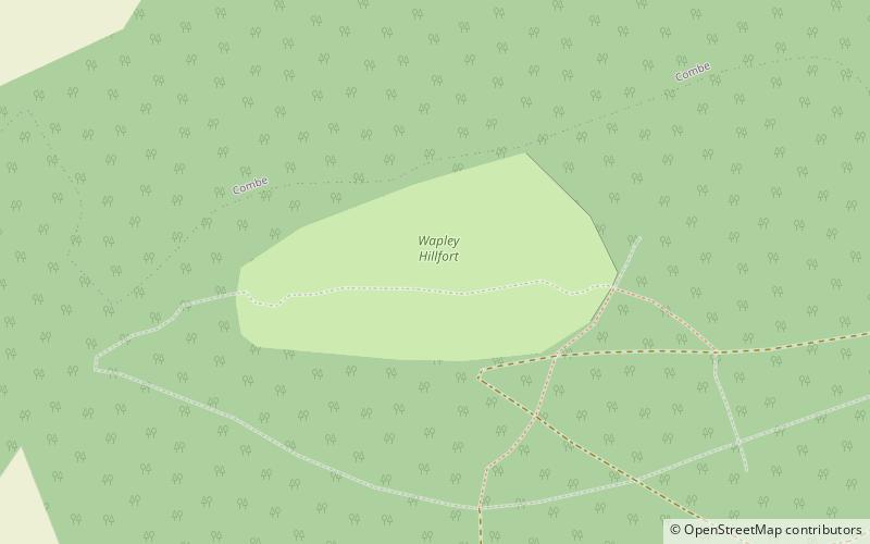 Wapley Hill location map