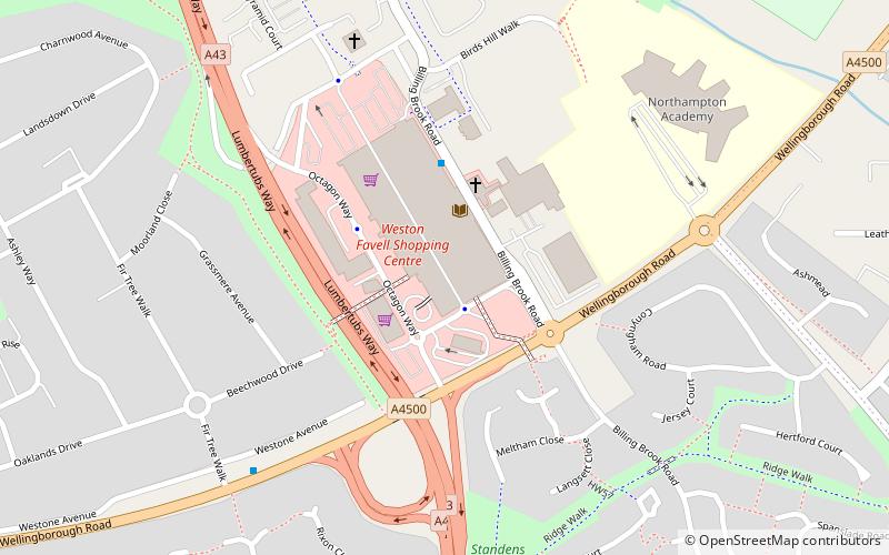 lings forum northampton location map