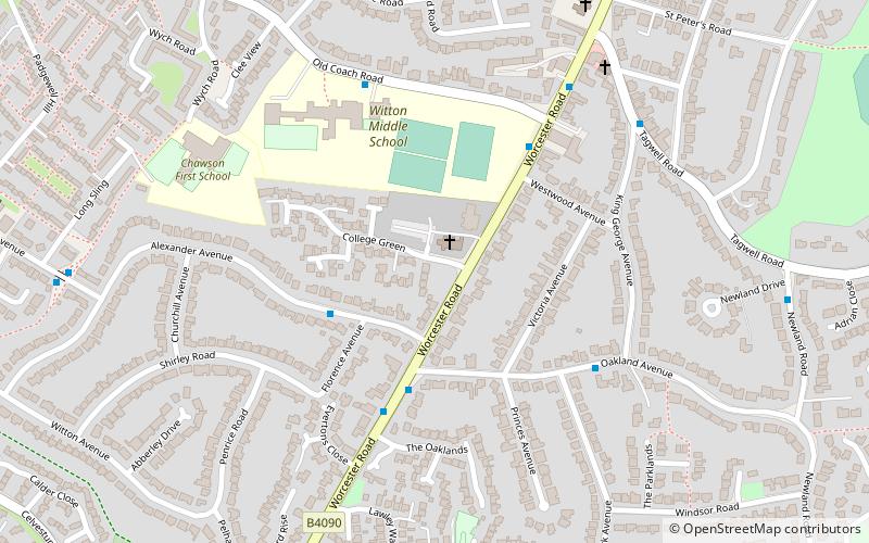 Church of the Sacred Heart and St Catherine of Alexandria location map