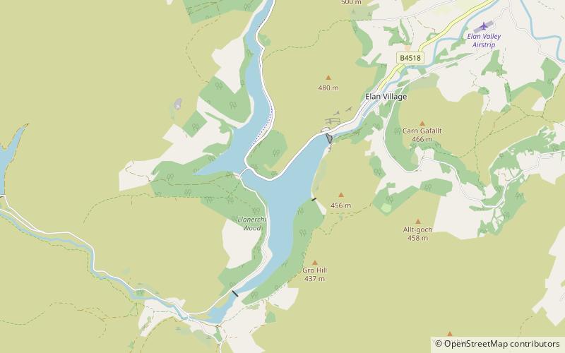 Elan Valley location map