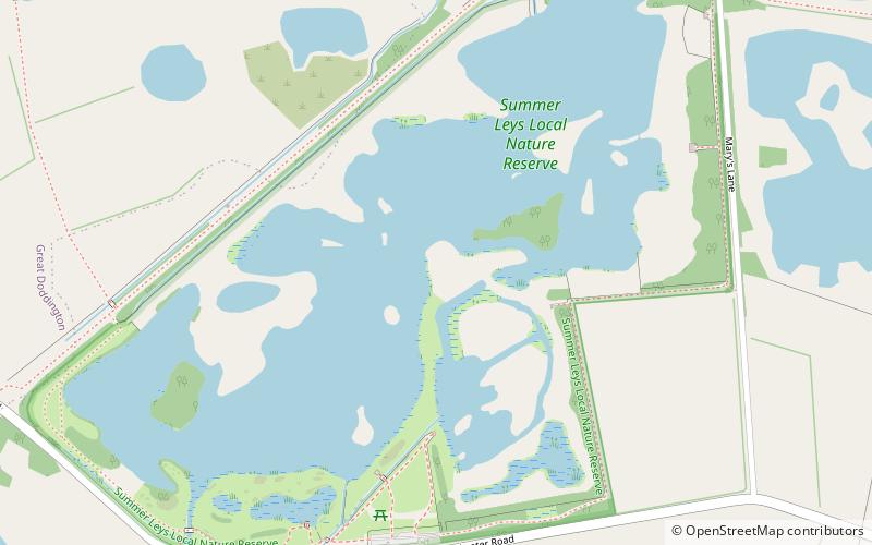 Summer Leys location map