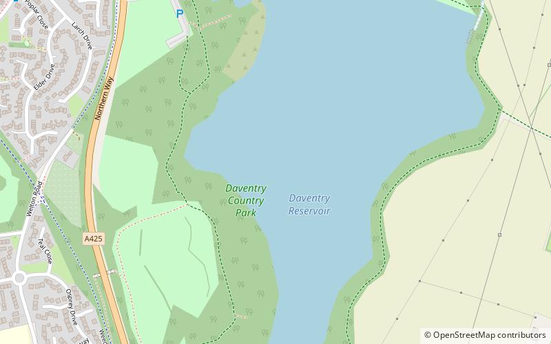 Daventry Country Park location map