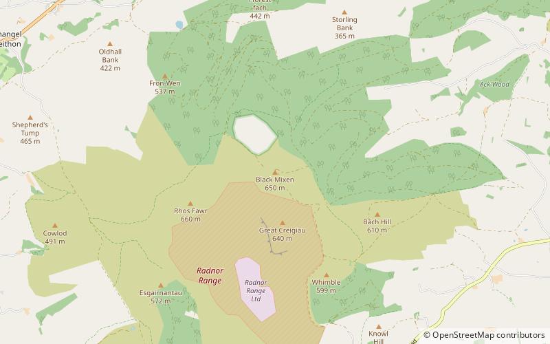 Black Mixen location map