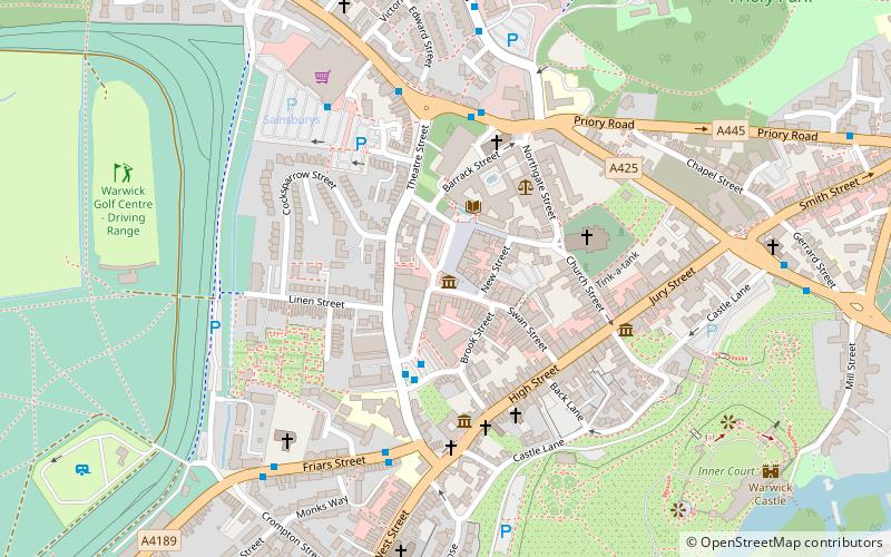 Market Hall Museum location map