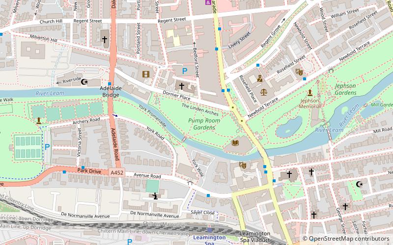 Royal Pump Room Gardens location map