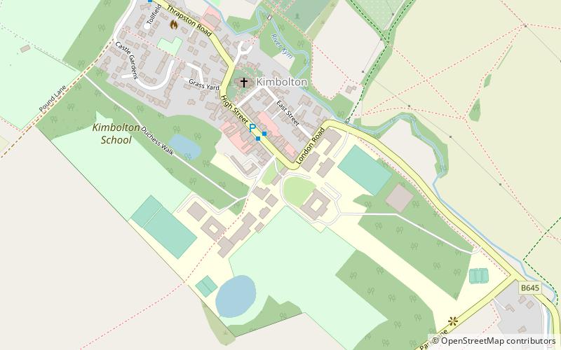 Kimbolton School location map