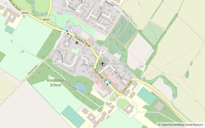 Kimbolton location map