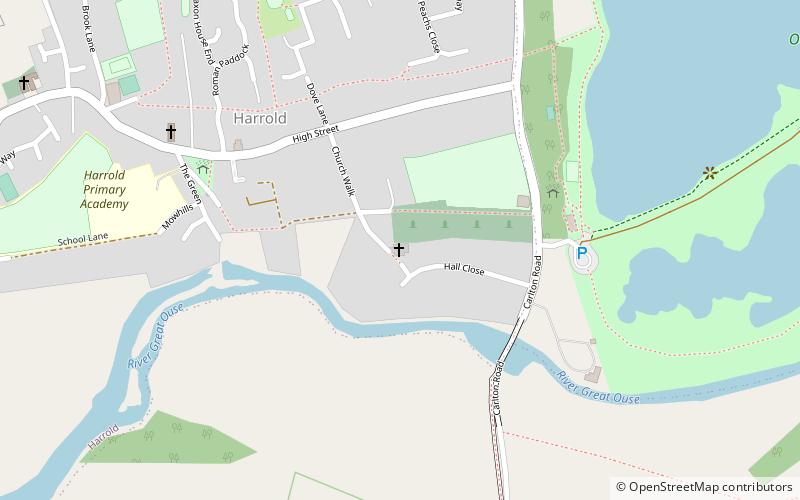 Church of St Peter location map