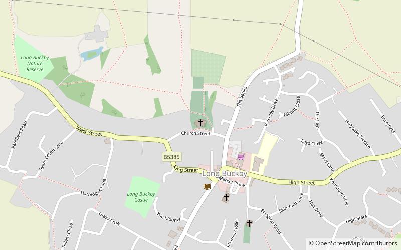 St Lawrence's Church location map