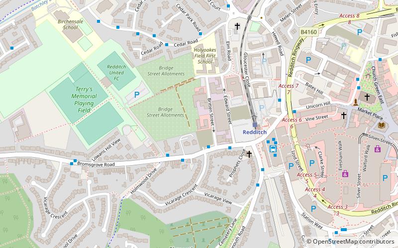 The Old Needle Works location map