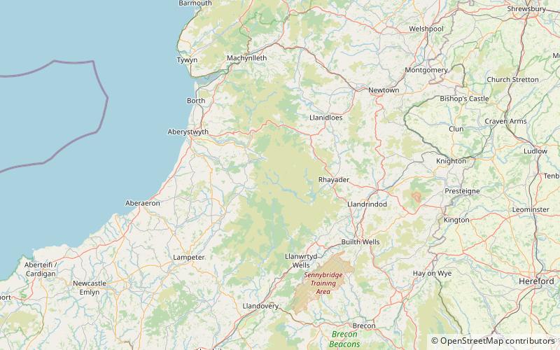 Desierto de Gales location map