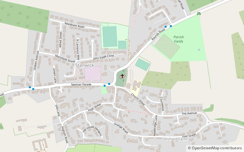 Church of St Laurence location map