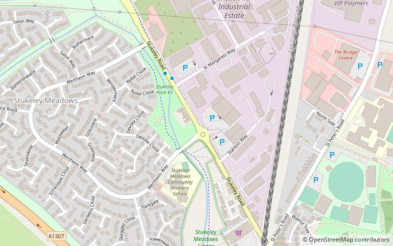 Stukeley Road location map