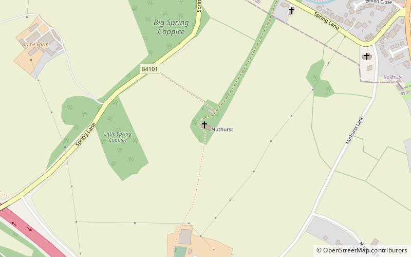 Umberslade Baptist Church location map