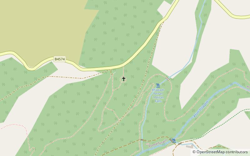 Eglwys Newydd Church location map