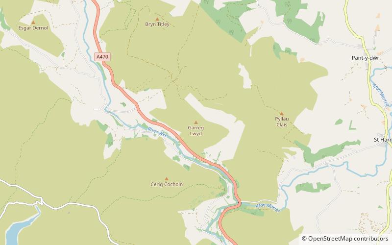 Garreg Lwyd location map