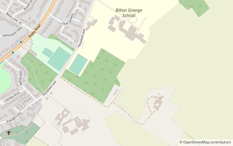 bilton grange dunchurch location map