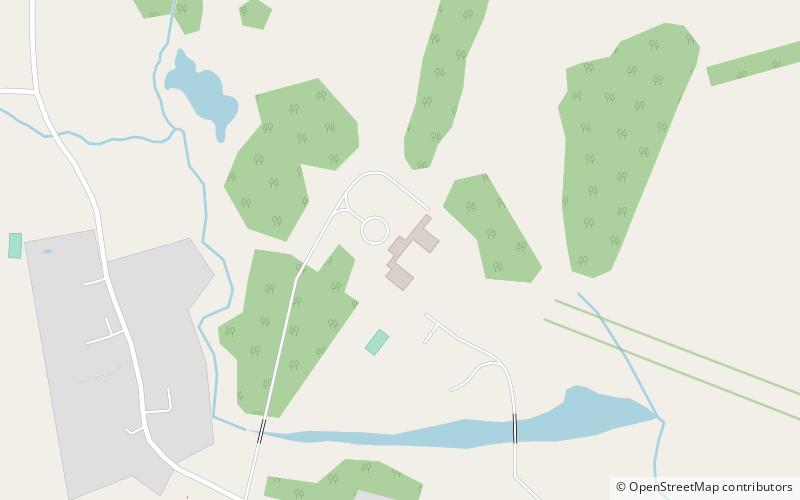 Cottesbrooke Hall location map