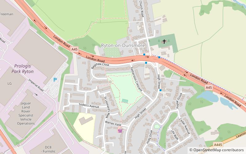 Ryton-on-Dunsmore location map