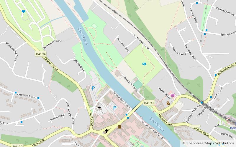 bewdley rowing club location map