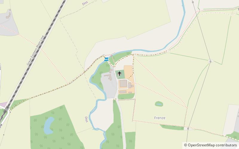 St Andrew's Church location map