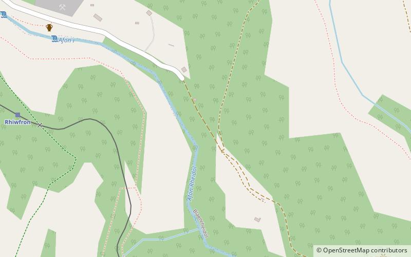 narodowy rezerwat przyrody coed rheidol devils bridge location map