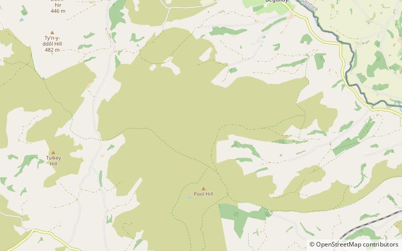 Beacon Hill location map