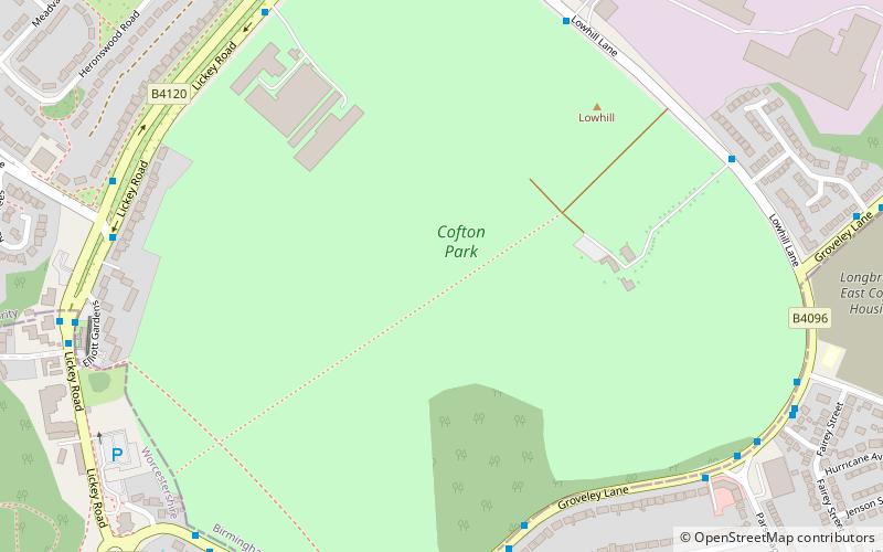 Cofton Park location map