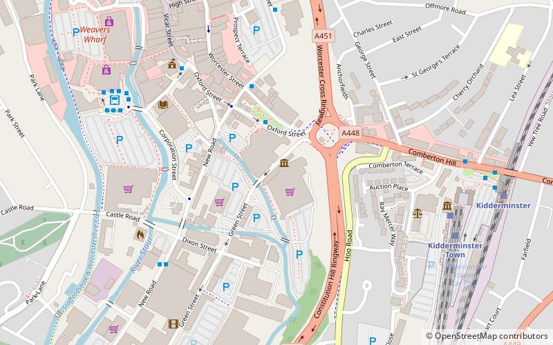 museum of carpet kidderminster location map