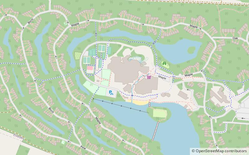 center parcs uk and ireland location map