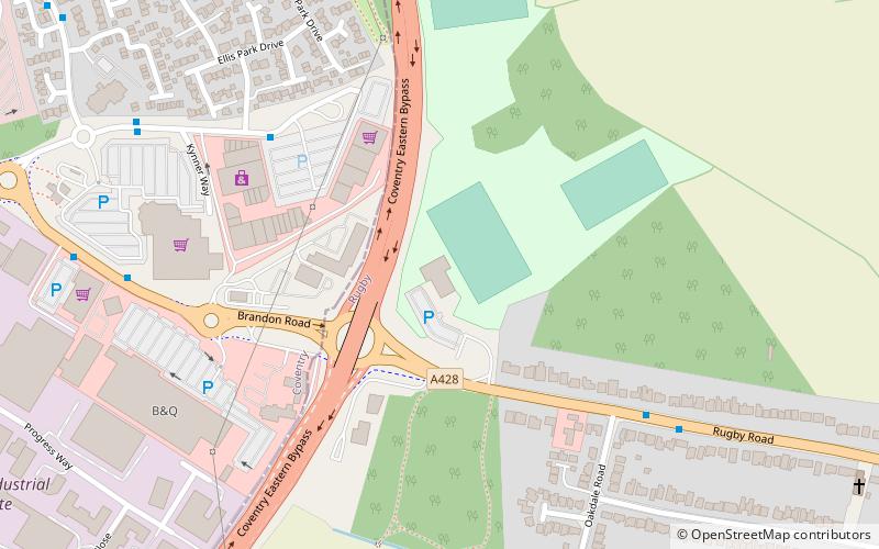 Ivor Preece Field location map