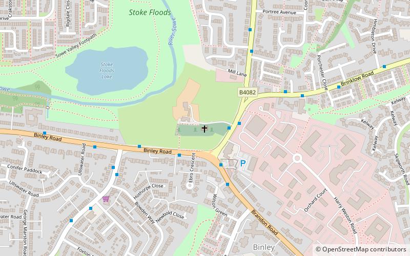 St Bartholomew's Church location map