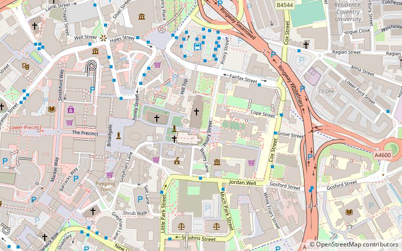 St Michael's Victory over the Devil location map