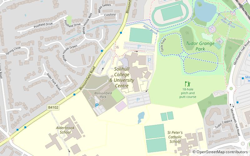 Solihull College location map