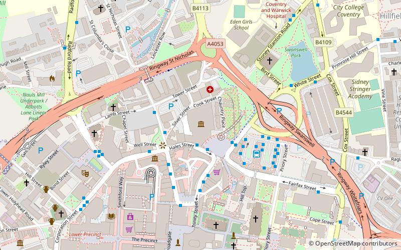 Coventry Transport Museum location map