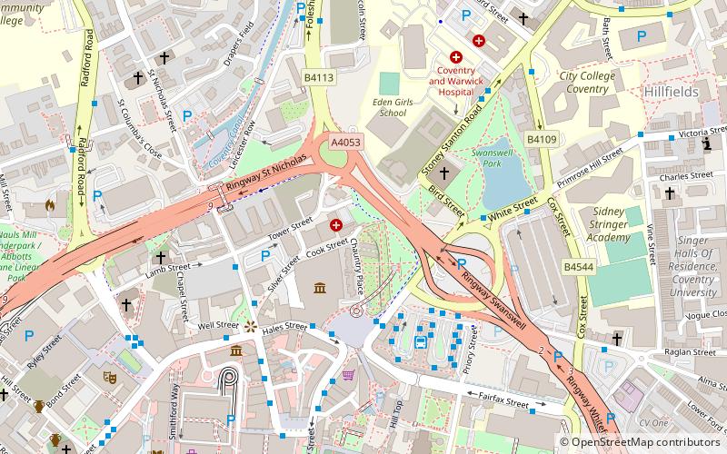 Cook Street Gate location map