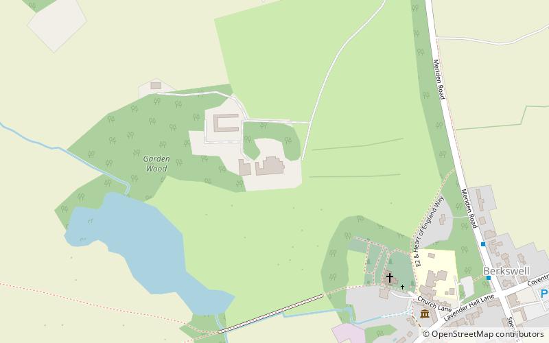 Berkswell Hall location map