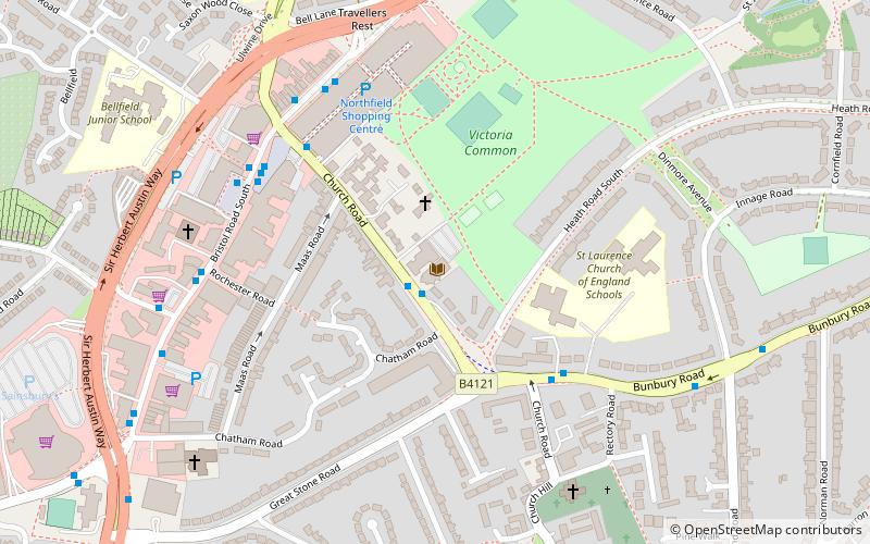 northfield library birmingham location map