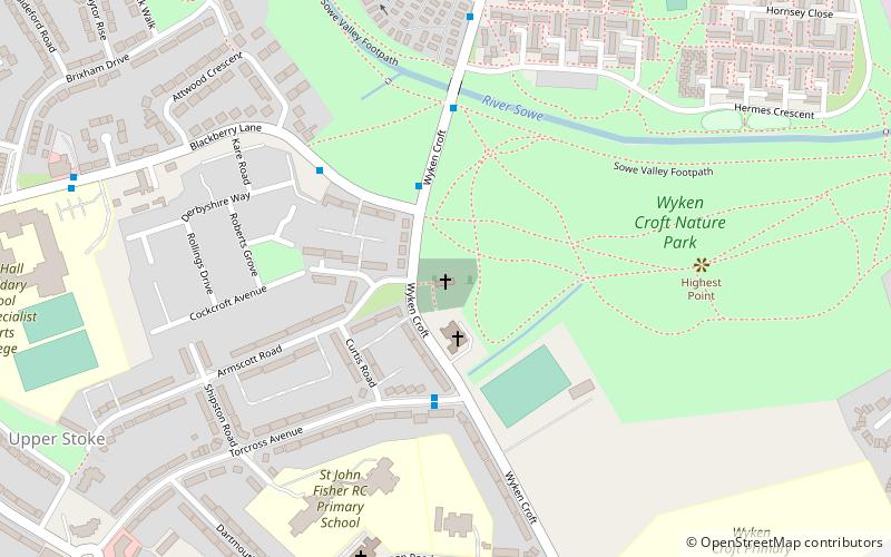 St Mary Magdalene's Church location map