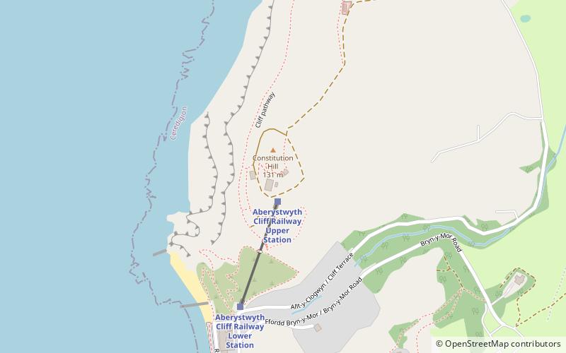 Constitution Hill location map