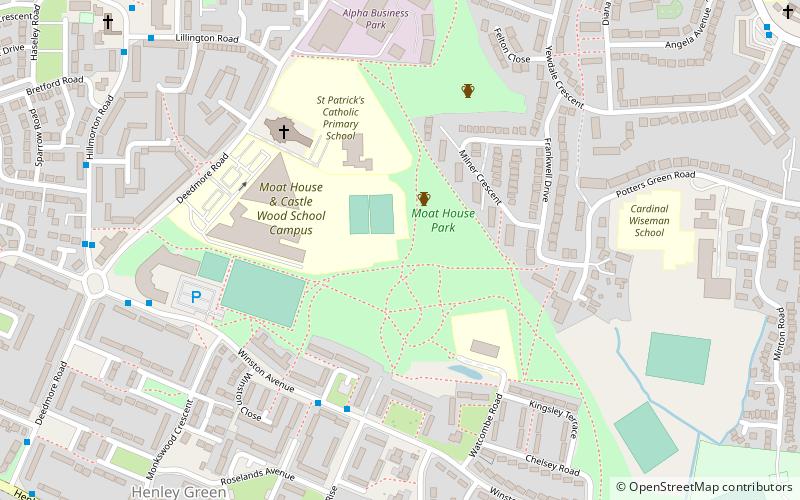 Moat House Children's Centre location map