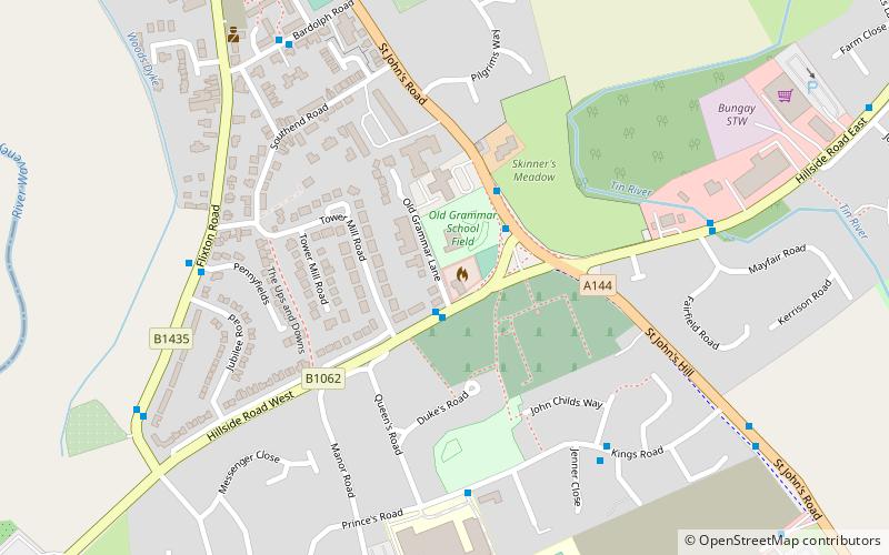 Flixton Road Mill location map