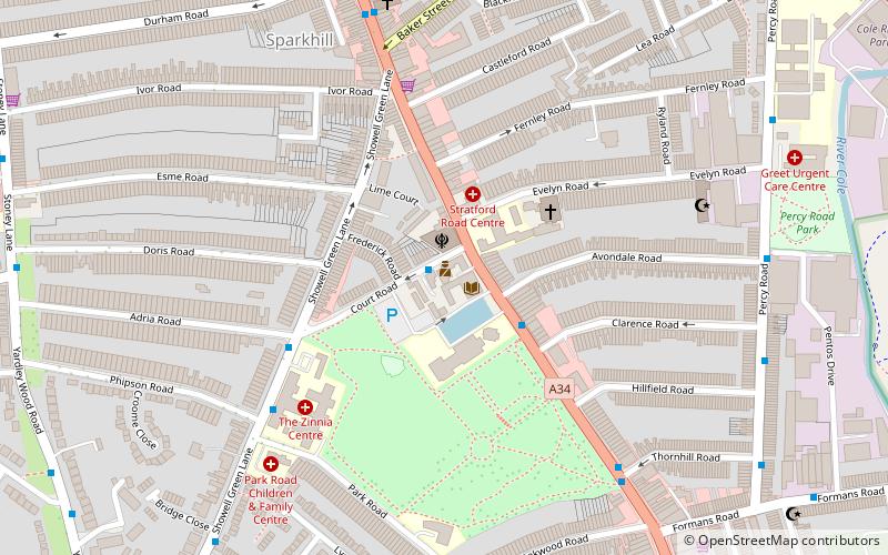 West Midlands Police Museum location map