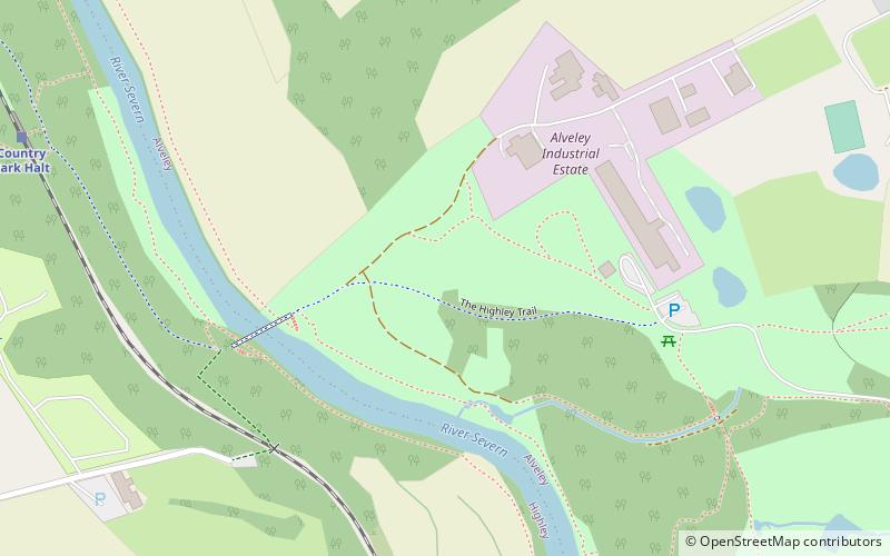 severn valley country park bridgnorth location map