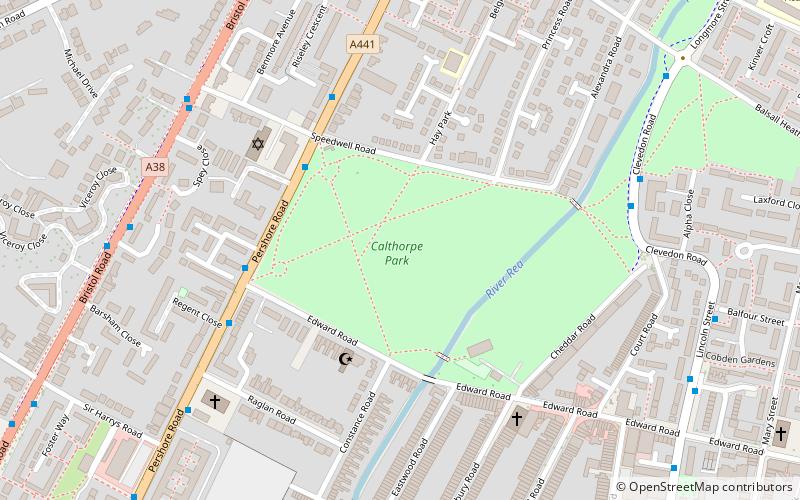 Calthorpe Park location map