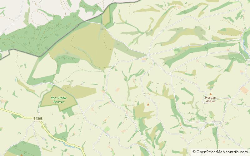 Clun Forest location map