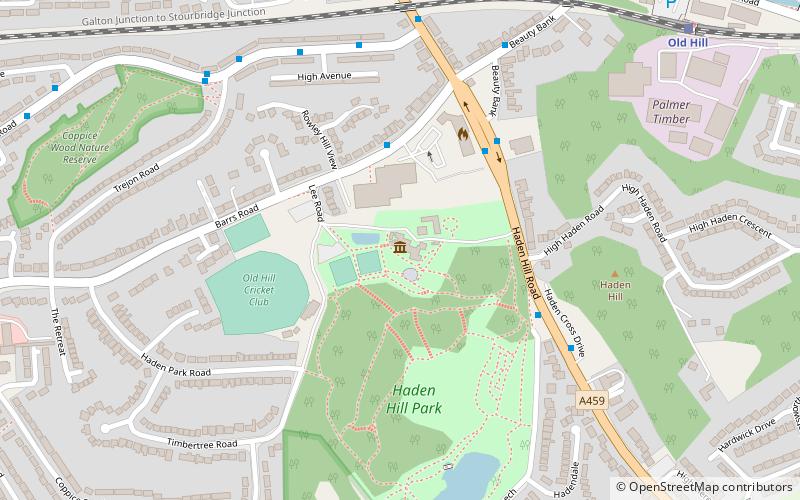 Haden Hill Park location map