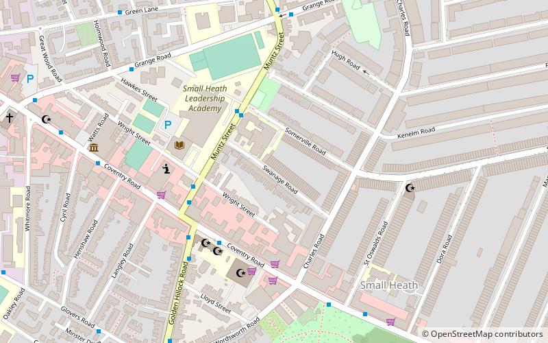 Muntz Street location map