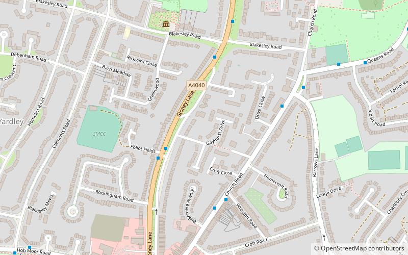 stechford and yardley north birmingham location map